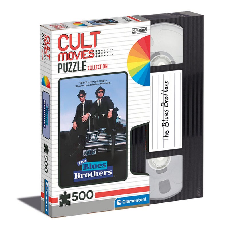 Clementoni Puzzle - Cult Movies Collection: The Blues Brothers (500 pieces)