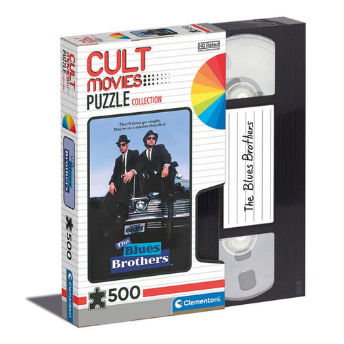 Clementoni Puzzle - Cult Movies Collection: The Blues Brothers (500 pieces)