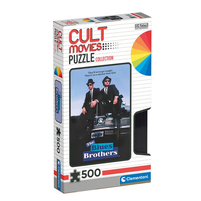 Clementoni Puzzle - Cult Movies Collection: The Blues Brothers (500 pieces)