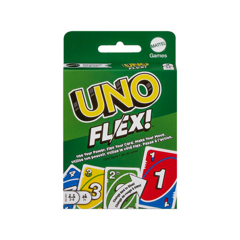 Uno Flex (Board Game) 2-8 Players 7+ years old (EN) Mattel