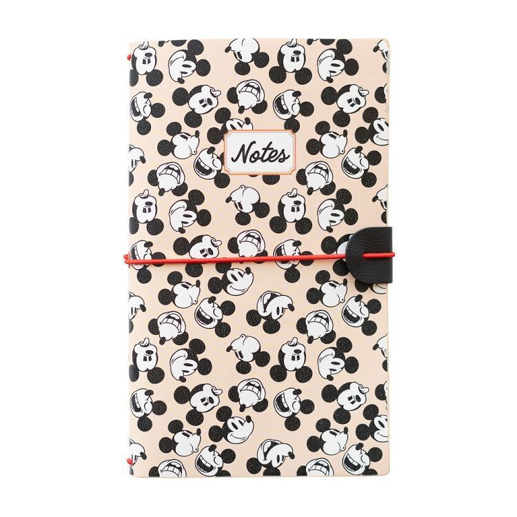 Erik: Disney Mickey 100th Anniversary Above the Clouds Travel Notebook ( Faux Leather - 12 x 20 cm )