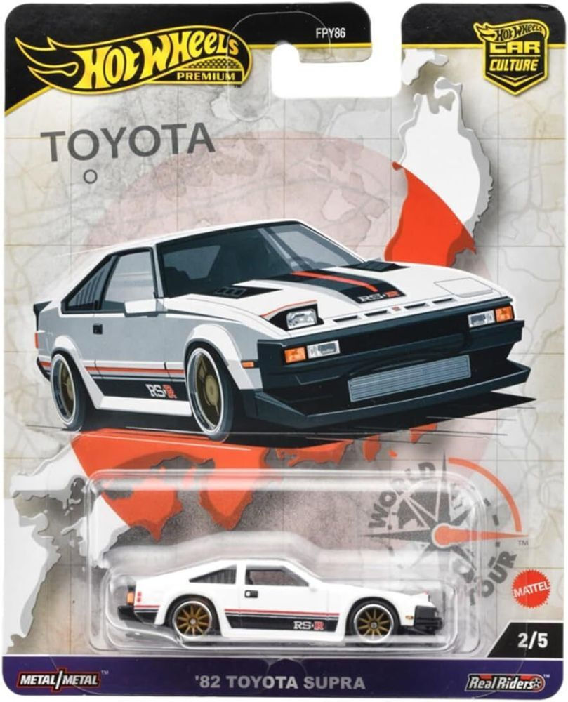Hot Wheels Premium - Premium Car Culture - '82 Toyota Supra - Vehicle - 1:64
