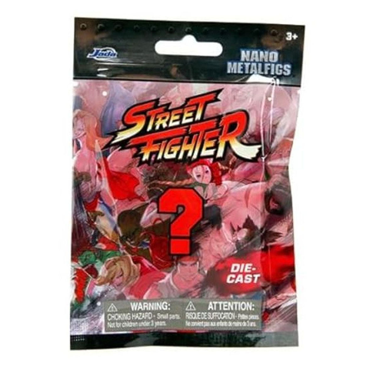 Street Fighter Nano Metalfigs Diecast Mini Figures (6cm) [Surprise Bag - Random Content]