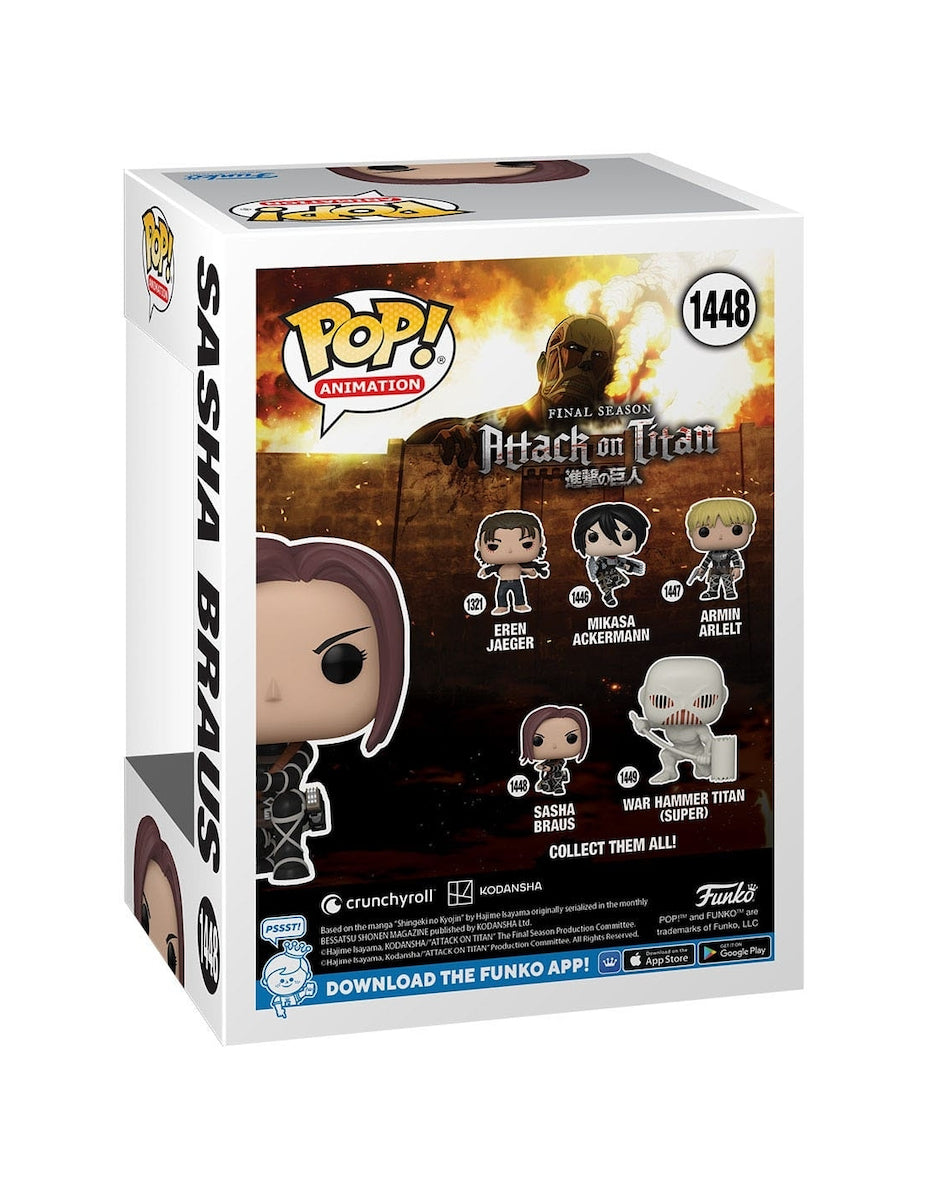 Funko Pop! Animation: Attack on Titan - Sasha Braus #1448