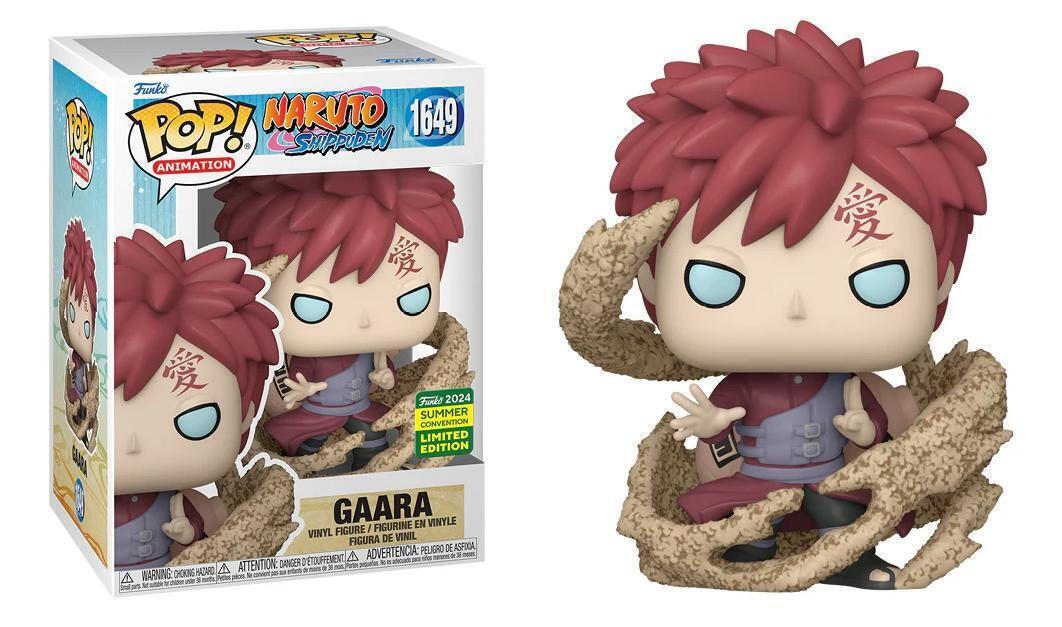 Funko Pop! Animation: Naruto Shippuden - Gaara #1649 - 2024 Summer Convention Limited Edition