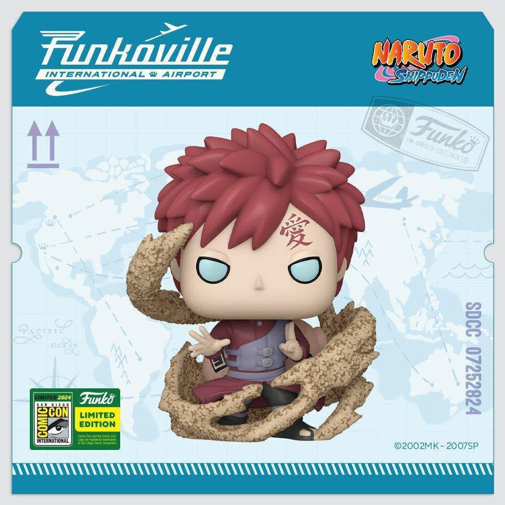 Funko Pop! Animation: Naruto Shippuden - Gaara #1649 - 2024 Summer Convention Limited Edition