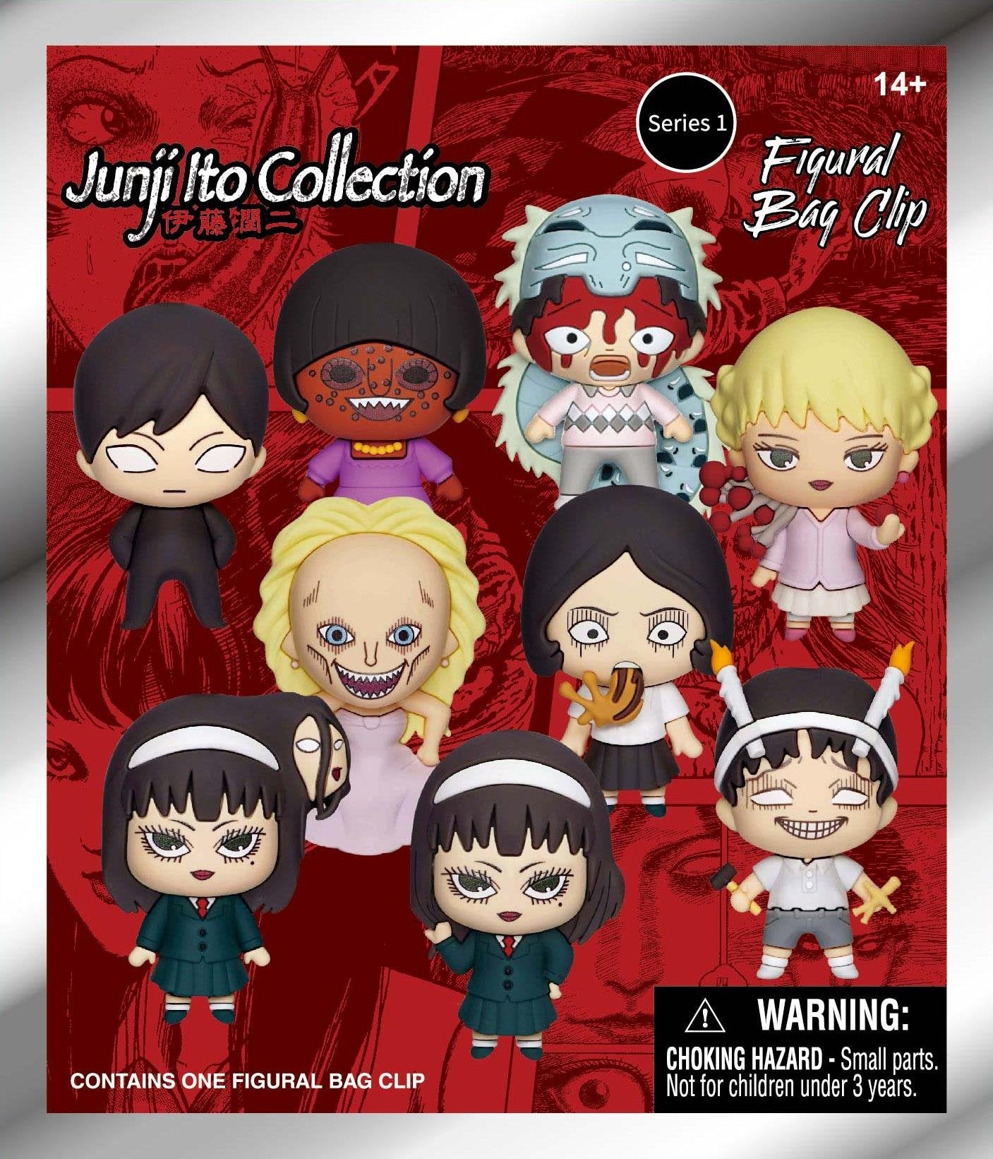 Junji Ito - Series 1 Foam Bag Clip Keychain (Random Content)