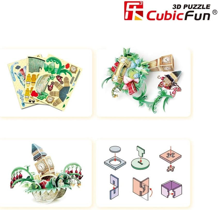 [COLLECTOR'S FIND!] Cubic Fun: New York City Scape - 3D Puzzle -Coin Bank (0C3203) (Copy)
