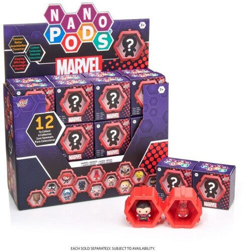 Nano Pods Marvel Collectable Figure Blind Box Wave 1