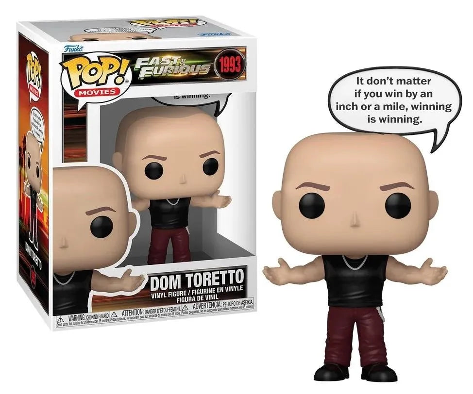 Funko Pop! Movies: Fast & Furious - Dom Toretto 1993 (#90492)