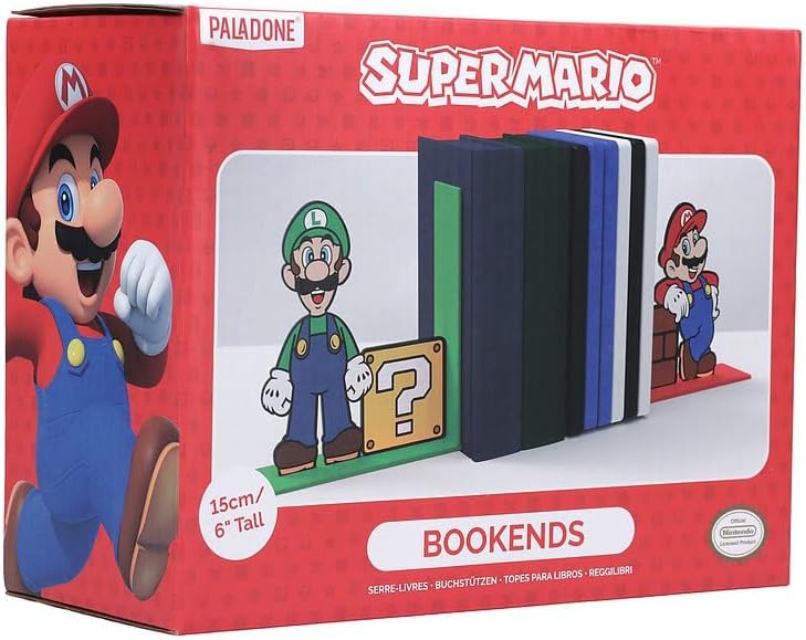 PALADONE - Nintendo: Super Mario Bookends (15cm)