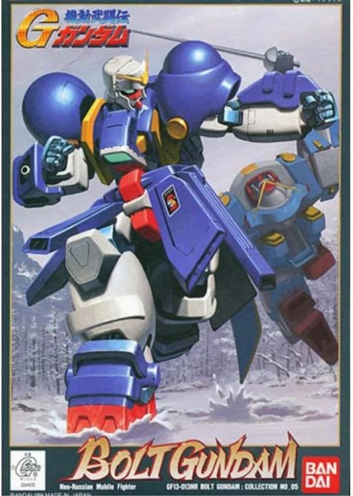 [RETRO FIND!] BANDAI Hobby 1/144 G-05 Bolt Gundam G Gundam Action Figure