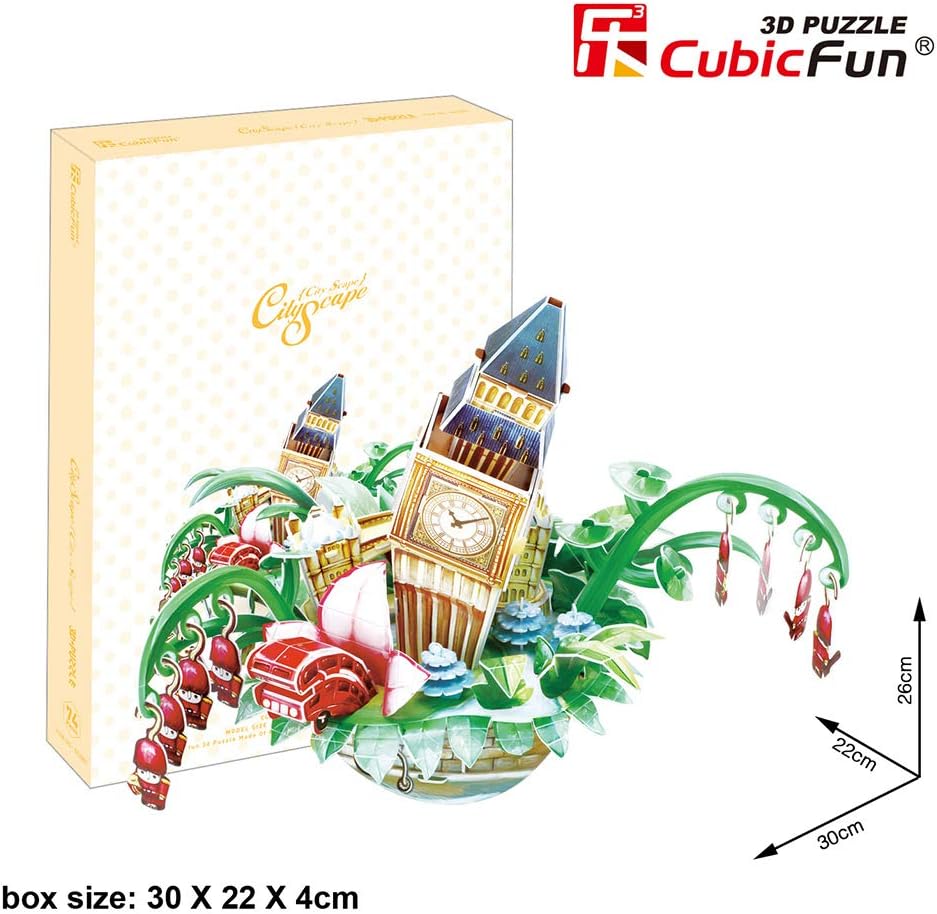 [COLLECTOR'S FIND!] Cubic Fun: New York City Scape - 3D Puzzle -Coin Bank (0C3203) (Copy)