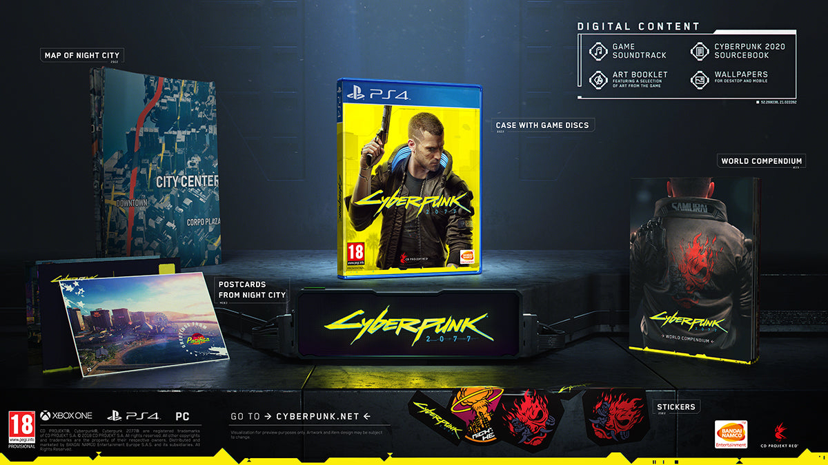 CD PROCECT RED: CYBERPUNK 2077 - PS4 Game
