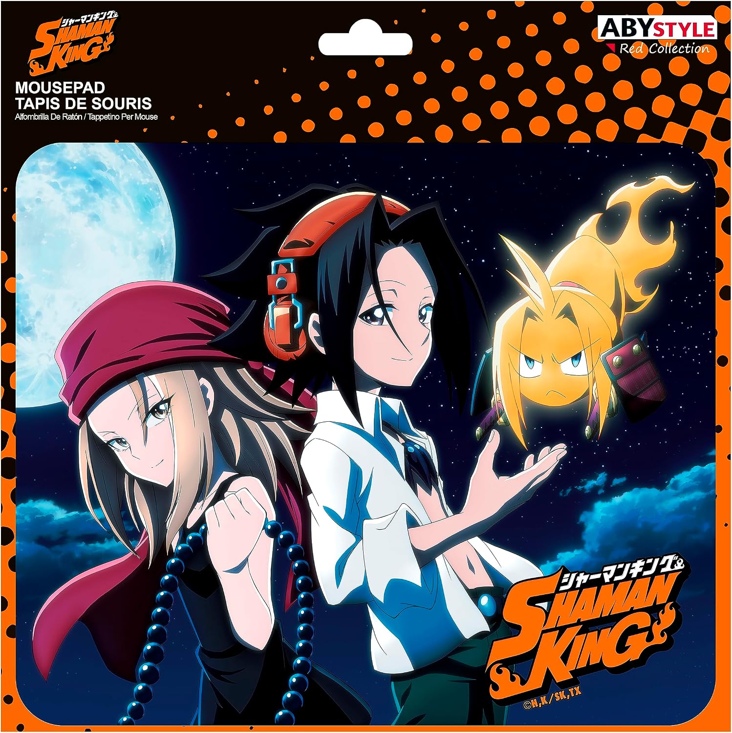 ABYSTYLE - Shaman King YOH & Anna Soft Mouse Pad
