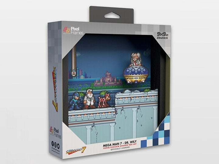 Pixel Frames: Mega Man 7 - Dr. Wily