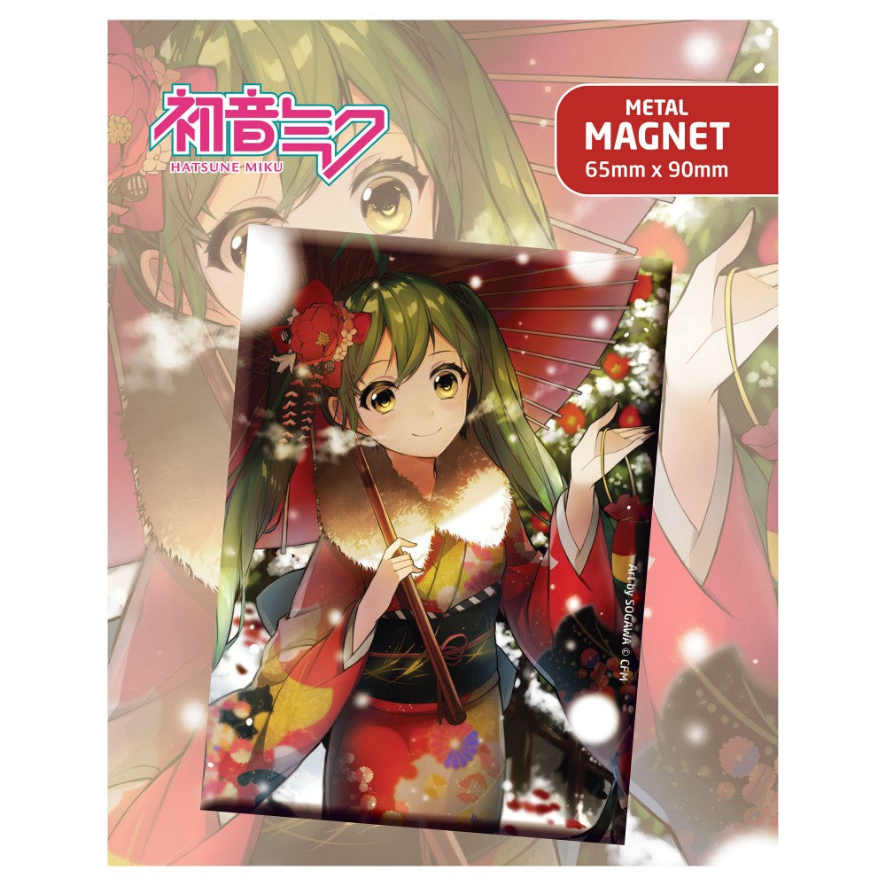 Popbuddies: Hatsune Miku Winter - Metal Magnet