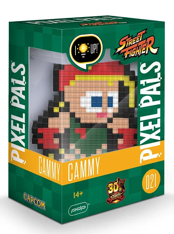PIXEL PALS 021: Light Up Collectible Figures - Street Fighter -Cammy