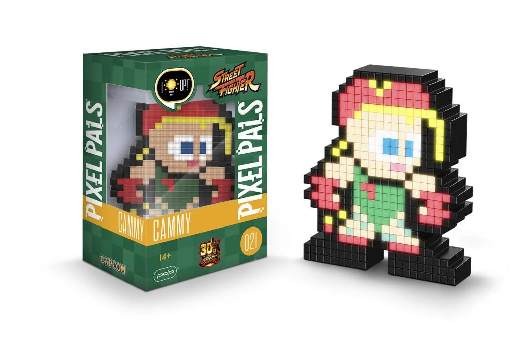 PIXEL PALS 021: Light Up Collectible Figures - Street Fighter -Cammy