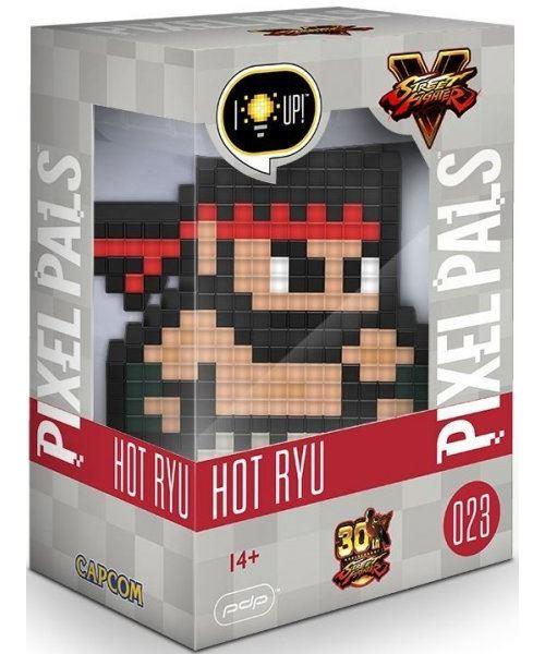 PIXEL PALS 023: Light Up Collectible Figures - Street Fighter - Hot Ryu