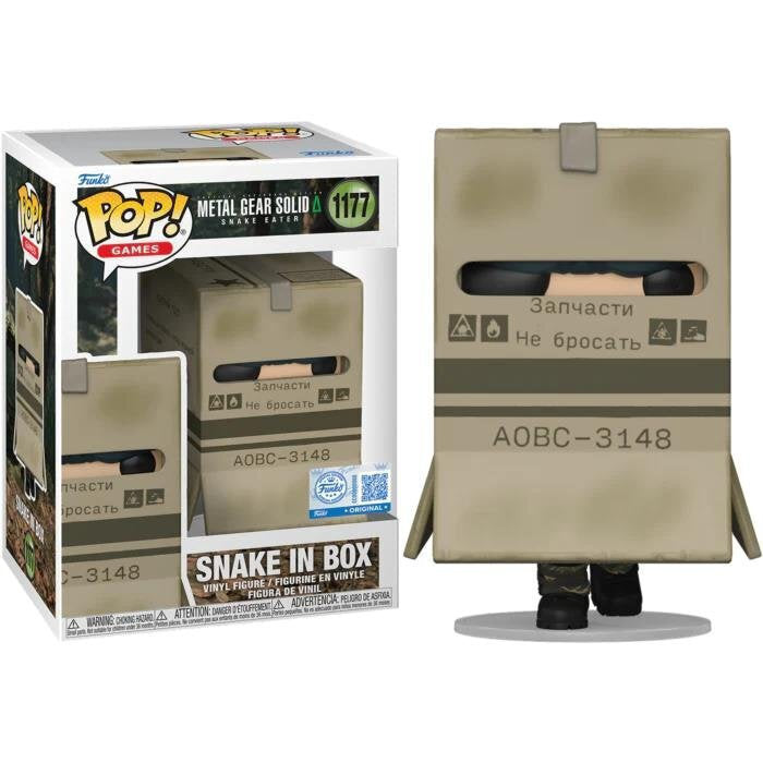 Funko Pop!: Metal Gear Solid Snake Eater - Snake in Box (Special Edition) #1177