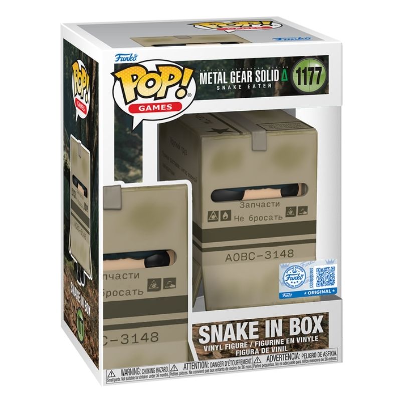 Funko Pop!: Metal Gear Solid Snake Eater - Snake in Box (Special Edition) #1177