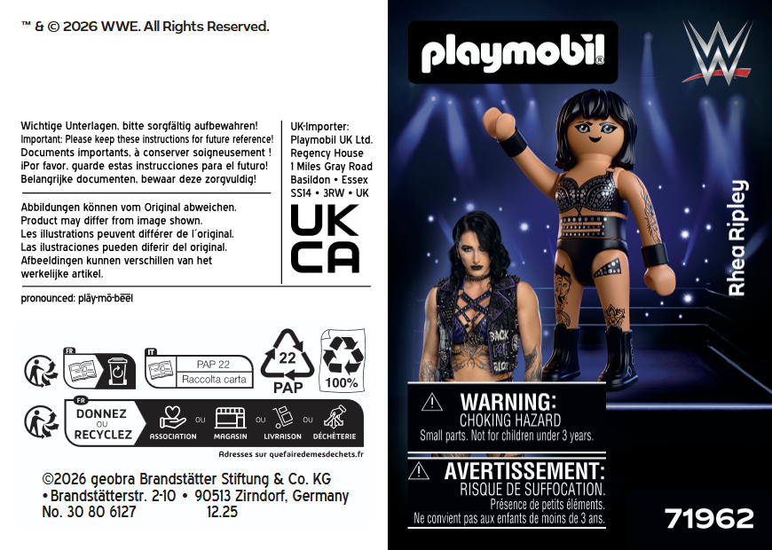 Playmobil - WWE® Rhea Ripley