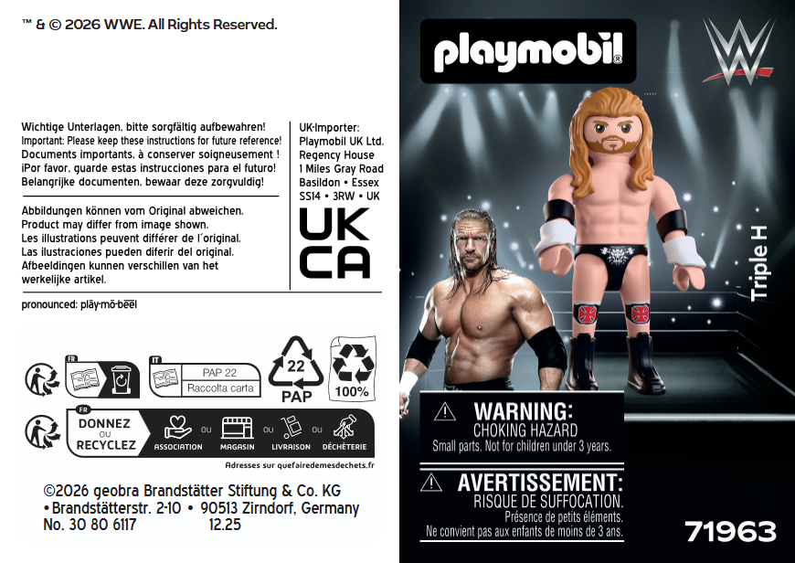 Playmobil - WWE® Triple H