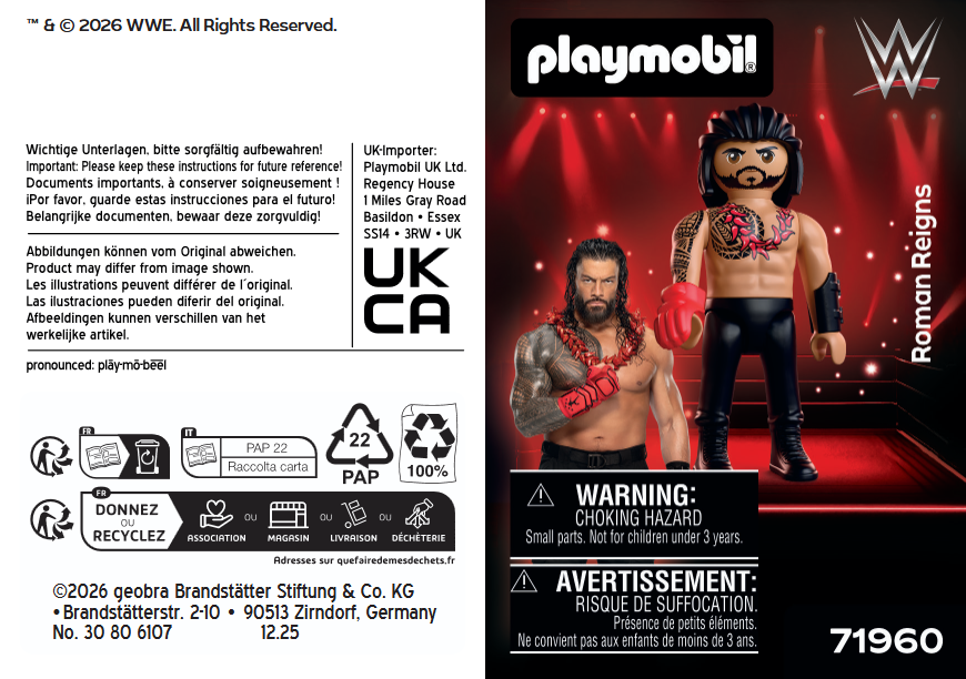 Playmobil - WWE® Roman Reigns
