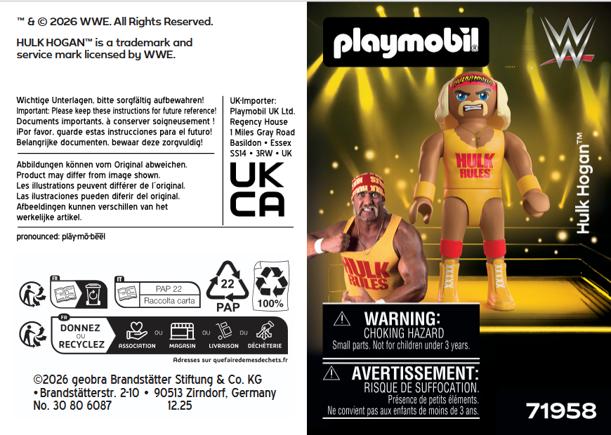 Playmobil - WWE® Hulk Hogan™