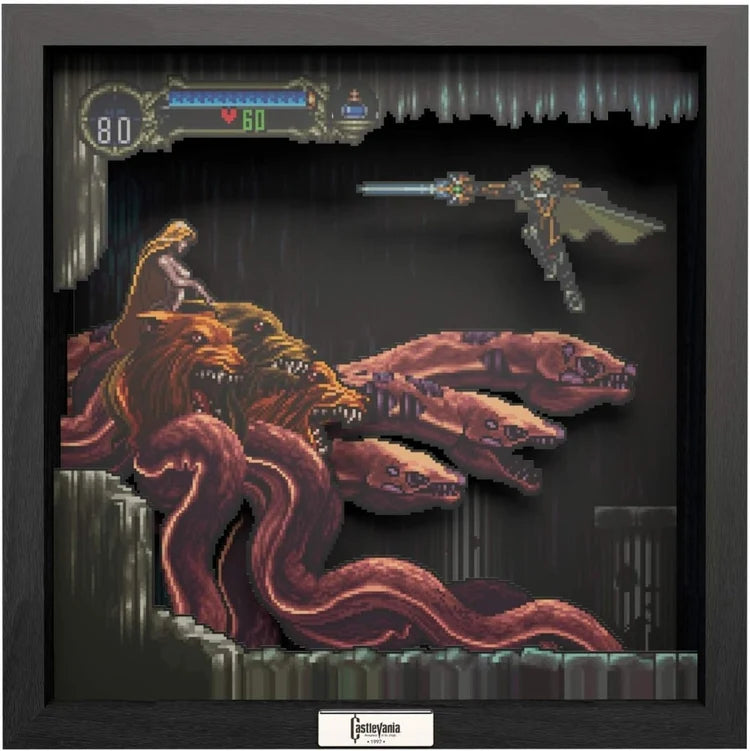 Pixel Frames: Castlevania Symphony of the Night Scylla Boss Fight