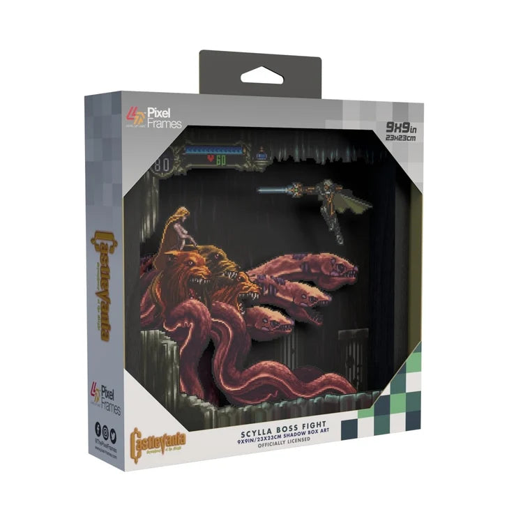 Pixel Frames: Castlevania Symphony of the Night Scylla Boss Fight