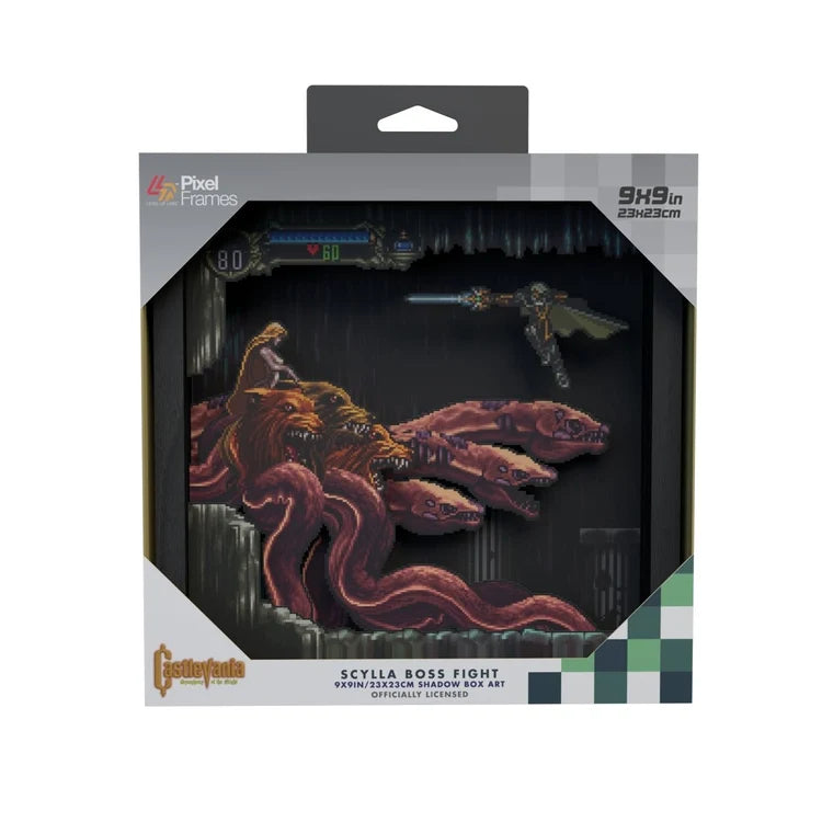 Pixel Frames: Castlevania Symphony of the Night Scylla Boss Fight