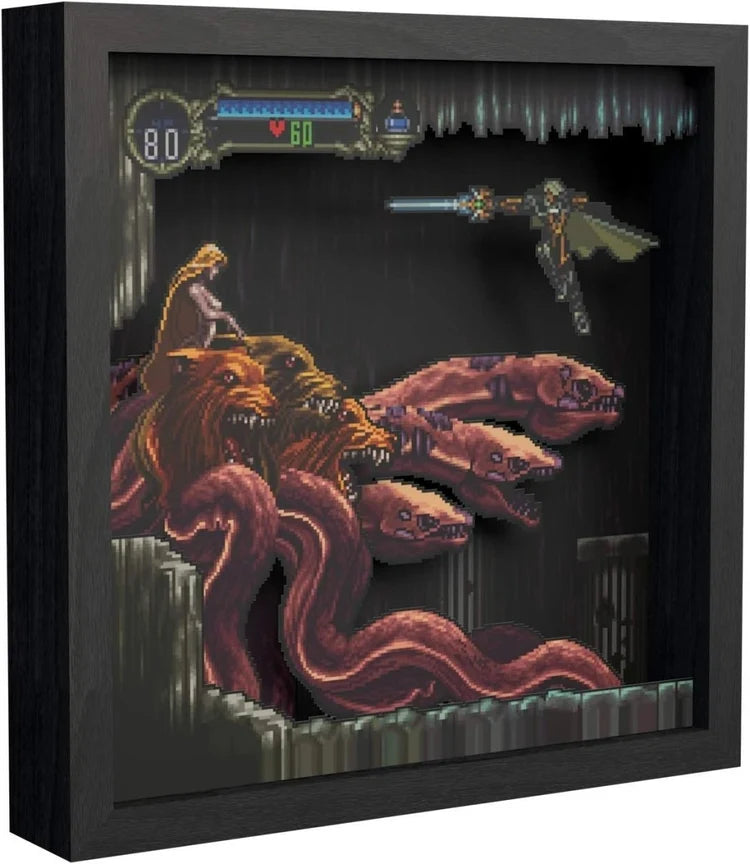 Pixel Frames: Castlevania Symphony of the Night Scylla Boss Fight