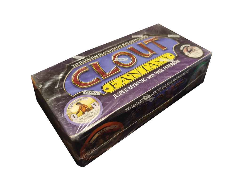 [COLLECTOR'S FIND!] Clout Fantasy (by Jasper Myrfors and Paul Peterson) Booster Packs (GREEK)