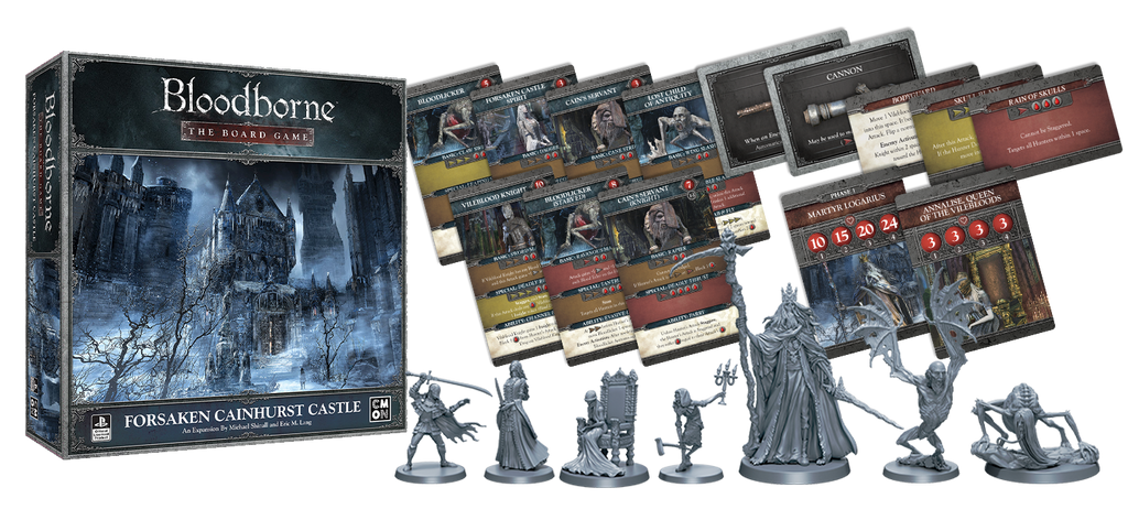CMON - Bloodborne: The Board Game: Forsaken Cainhurst Castle (Expansion) (ENGLISH VERSION)