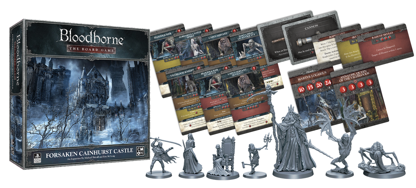 CMON - Bloodborne: The Board Game: Forsaken Cainhurst Castle (Expansion) (ENGLISH VERSION)