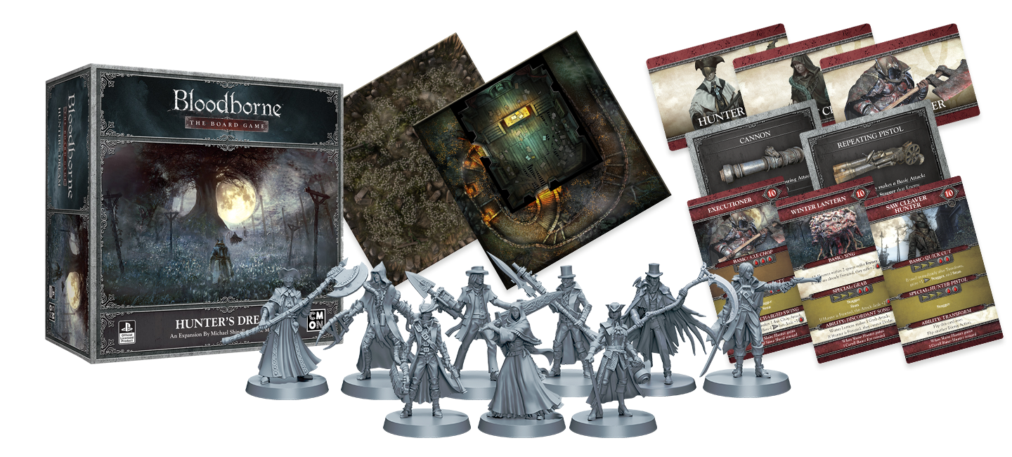[OPENED BOX] CMON - Bloodborne: The Board Game: Hunter's Dream (Expansion) (ENGLISH VERSION)