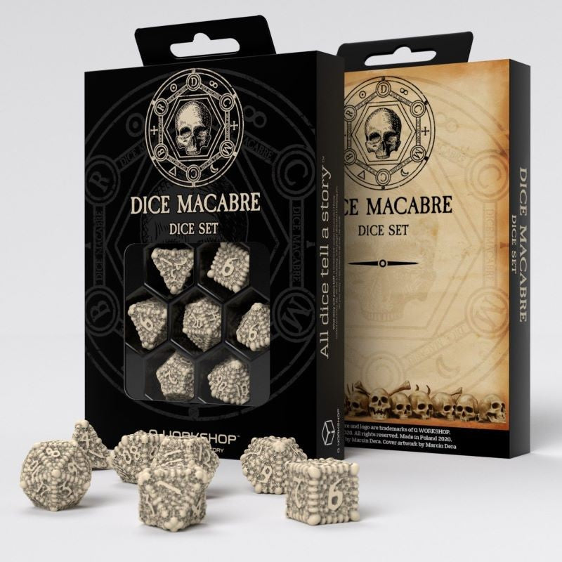 Q-Workshop: Dice Macabre Set (7 Dice)