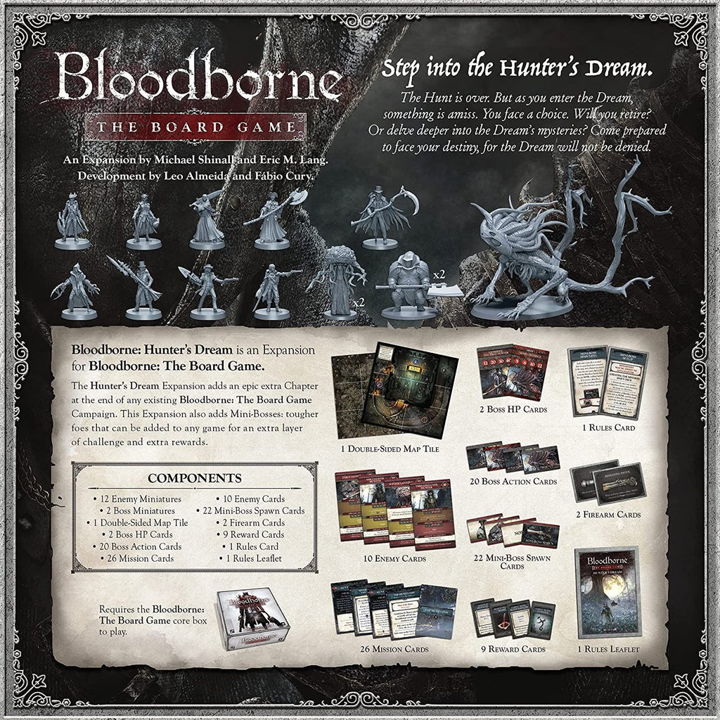 [OPENED BOX] CMON - Bloodborne: The Board Game: Hunter's Dream (Expansion) (ENGLISH VERSION)