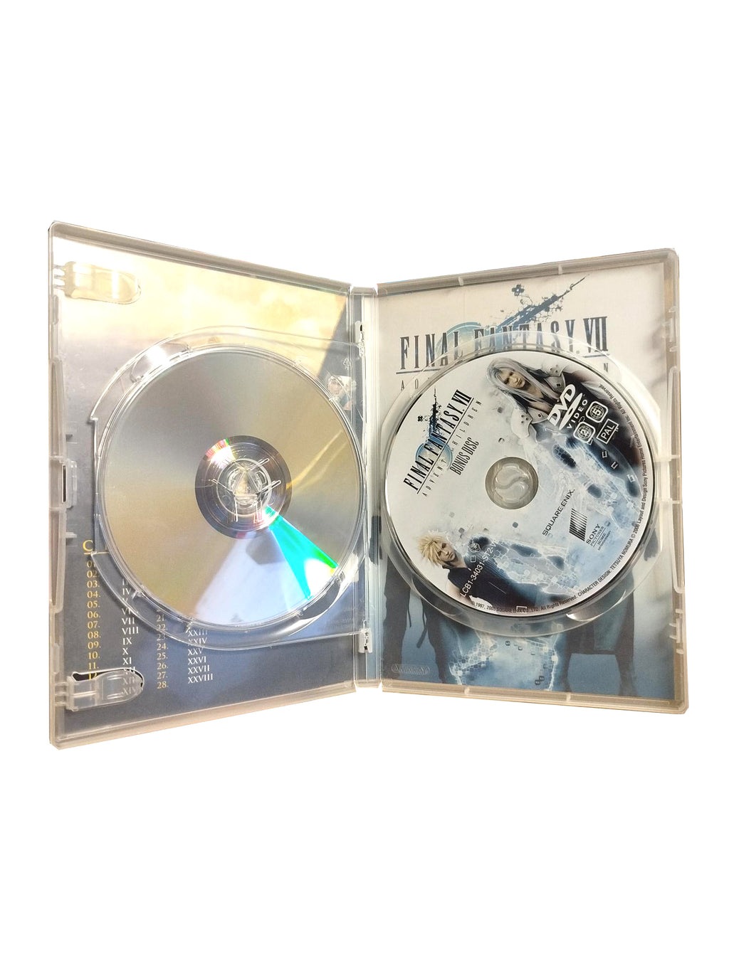 [COLLECTOR'S FIND!-2nd HAND] Final Fantasy VII: Advent Children - DVD (2-Disc Special Edition) - (GREEK VERSION)