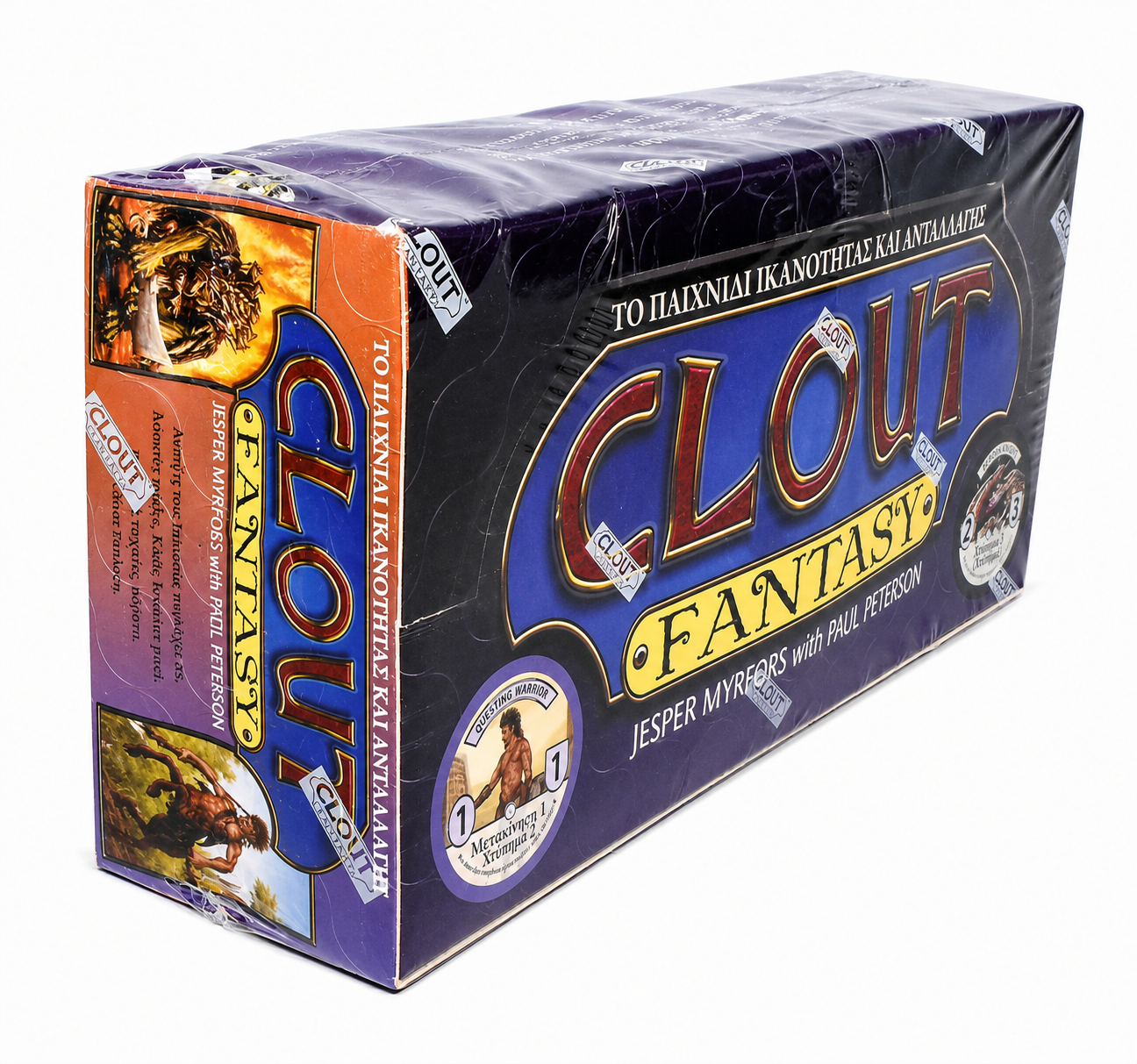 [COLLECTOR'S FIND!] Clout Fantasy (by Jasper Myrfors and Paul Peterson) Booster Packs (GREEK)