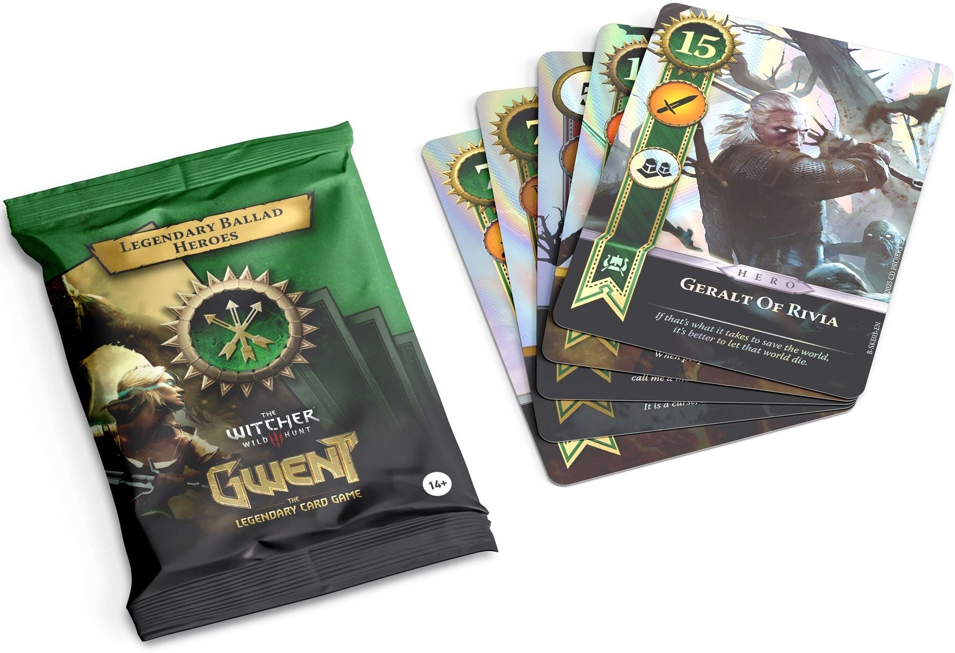 Gwent: The Legendary Card Game (expansion set) - Legendary Ballad Heroes -Scoia'Tael Faction (English Ver.)