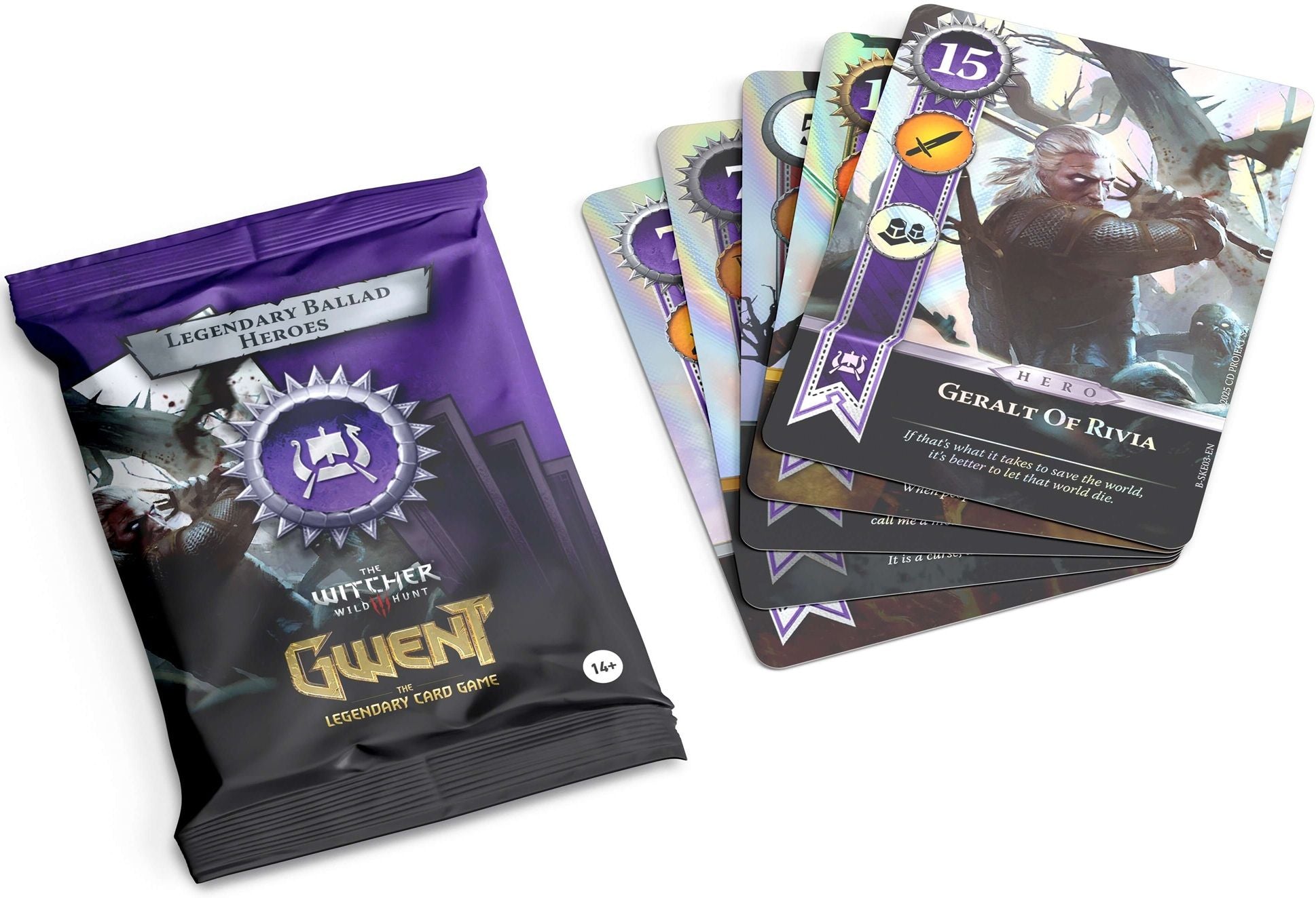 Gwent: The Legendary Card Game (expansion set) - Legendary Ballad Heroes -Skellige Faction (English Ver.)