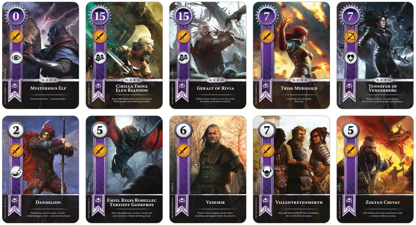 Gwent: The Legendary Card Game (expansion set) - Legendary Ballad Heroes -Skellige Faction (English Ver.)