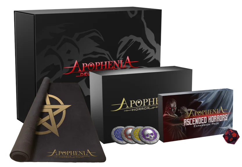 [Preorder] Cybergoat Studios - Apophenia: Horror Hunt Deluxe Edition (with preorder bonus) (Board Game)