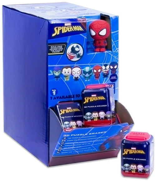 Sambro: Marvel Spider-Man Puzzle Palz 3D Puzzle Eraser (RANDOM CONTENT)