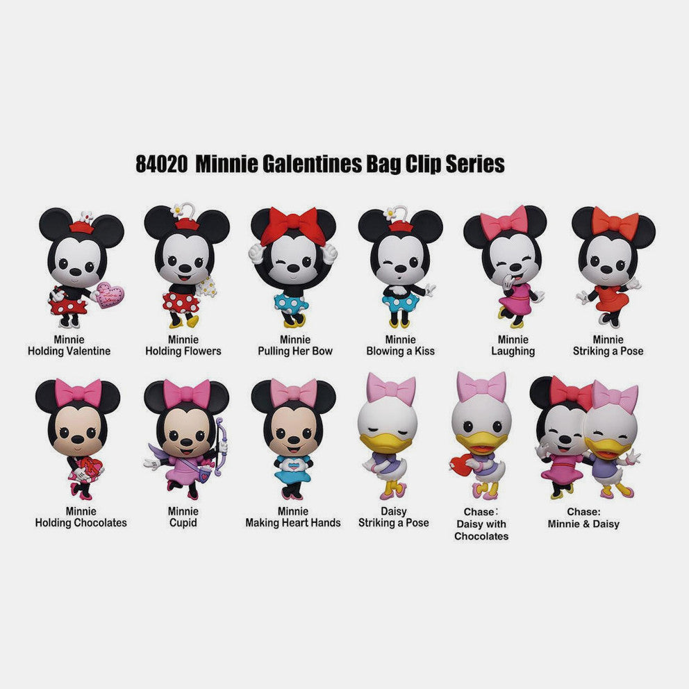 Monogram - Disney: Minnie Collectible Bag Clip Keychain (Random content)