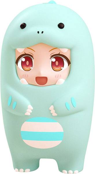 GOOD SMILE COMPANY Nendoroid More - Kigurumi Face Parts Case Blue Dinosaur