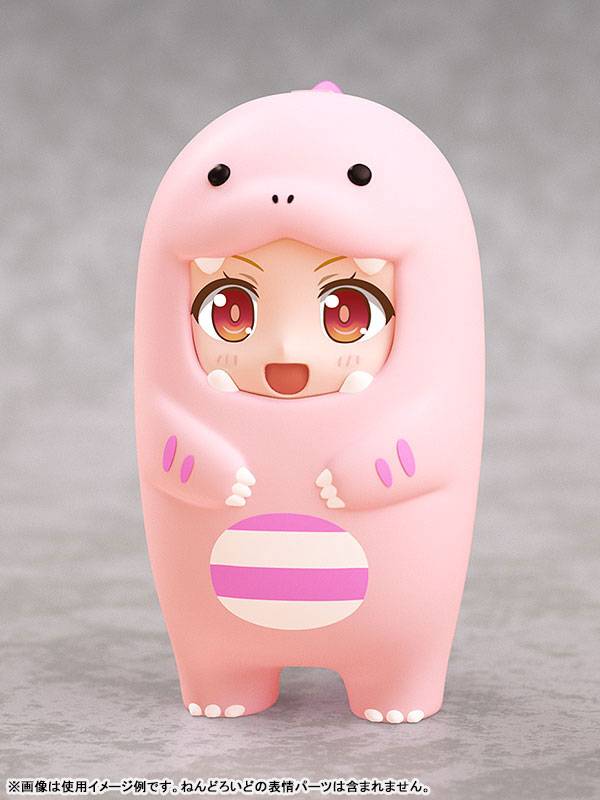 GOOD SMILE COMPANY Nendoroid More - Kigurumi Face Parts Case Pink Dinosaur